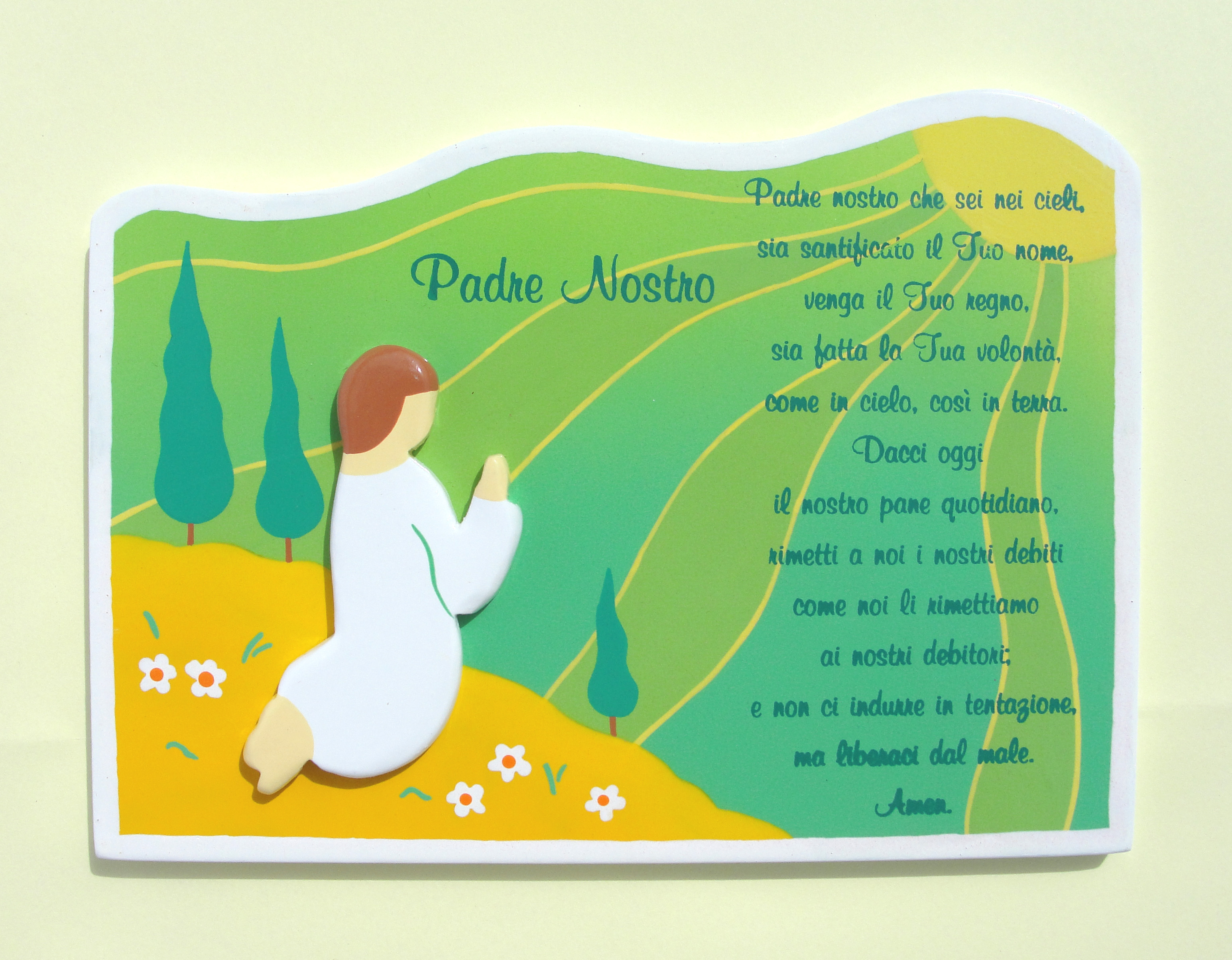 Preghiera italiano: Padre Nostro